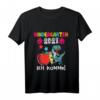 Kinder Kindergarten 2021 Ich Komme! Dino Dinosaurier T-Shirt – Lustiges Geschenk zum ersten Kindergartentag und Geburtstag für Jungen und Mädchen