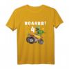 Kinder 4. Geburtstag Dino Dinosaurier Monster Truck T-Shirt – Lustiges Geschenk für Jungs und Mädchen zum 4. Geburtstag mit Party-Deko