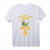 Kinder 5 Jahr Geburtstag Dinosaurier T-Rex T-Shirt für Mädchen und Jungen – Lustiges Dino Geschenk für Dino-verrückte Kids