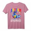 Autismus Is My Super Power Dinosaurier T-Shirt - Lustiges Puzzleteil-Design für Autismus-Bewusstsein und Dinosaurier-Liebhaber