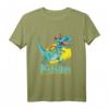 Kinder Kilian Dinosaurier T-Shirt – Personalisiertes Schulanfangs- und Geburtstagsgeschenk für Jungs mit T-Rex Motiv