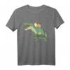Meerschweinchen reitet T Rex Dinosaurier T-Shirt – Lustiges Geschenk für Tier- und Dinosaurierfans