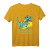 Personalisiertes Dinosaurier T-Shirt mit Namen Lennard – Perfektes Geschenk zum Schulanfang & Geburtstag für Jungen