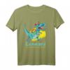 Personalisiertes Dinosaurier T-Shirt mit Namen Lennard – Perfektes Geschenk zum Schulanfang & Geburtstag für Jungen