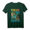 Kinder Schulkind 2023 Dino Dinosaurier Ich Rocke Jetzt Die Schule T-Shirt – Perfektes Geschenk zur Einschulung für Jungs mit Dino Design