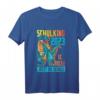 Kinder Schulkind 2023 Dino Dinosaurier Ich Rocke Jetzt Die Schule T-Shirt – Perfektes Geschenk zur Einschulung für Jungs mit Dino Design