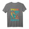 Kinder Schulkind 2023 Dino Dinosaurier Ich Rocke Jetzt Die Schule T-Shirt – Perfektes Geschenk zur Einschulung für Jungs mit Dino Design