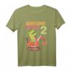 Kinder Dinosaurier Bagger T-Shirt - Lustiges Geburtstagsoutfit für 2-Jährige Jungen, ideal als Geschenk für den zweiten Geburtstag