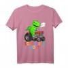 Kinder Schulkind 2021 Dino Schulanfang T-Shirt - Lustiges Dinosaurier Motiv für Einschulungsgeschenk für Jungen und Mädchen