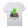 Kinder Schulkind 2021 Dino Schulanfang T-Shirt - Lustiges Dinosaurier Motiv für Einschulungsgeschenk für Jungen und Mädchen