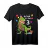 Kinder Geburtstag Shirt für 3 Jahre Junge Dinosaurier Dino - Lustiges Geburtstags T-Shirt für kleine Dinosaurier-Fans