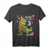 Kinder Geburtstag Shirt für 3 Jahre Junge Dinosaurier Dino - Lustiges Geburtstags T-Shirt für kleine Dinosaurier-Fans