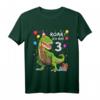 Kinder Geburtstag Shirt für 3 Jahre Junge Dinosaurier Dino - Lustiges Geburtstags T-Shirt für kleine Dinosaurier-Fans