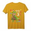 Kinder Geburtstag Shirt für 3 Jahre Junge Dinosaurier Dino - Lustiges Geburtstags T-Shirt für kleine Dinosaurier-Fans