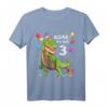 Kinder Geburtstag Shirt für 3 Jahre Junge Dinosaurier Dino - Lustiges Geburtstags T-Shirt für kleine Dinosaurier-Fans
