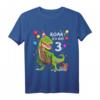 Kinder Geburtstag Shirt für 3 Jahre Junge Dinosaurier Dino - Lustiges Geburtstags T-Shirt für kleine Dinosaurier-Fans