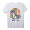 Corgi Einhorn Dinosaurier T-Shirt für Kinder Mädchen – Regenbogen Geschenk, magisches Outfit für Geburtstag & Weihnachten