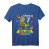 Kinder 7 Jahre Geburtstag Dinosaurier T-Shirt für Jungen & Mädchen - Klassisch geschnitten, doppelt genähter Saum