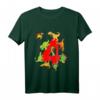 Kinder Dinosaurier T-Shirt zum 4. Geburtstag für Jungen - Dino Geburtstagsshirt mit T-Rex, Velociraptor & Co. als cooles Geschenk