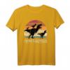 Papasaurus Dinosaurier T-Shirt – Lustiges Papa von drei Kindern Dino Drillinge Geschenk für Vatertag, Geburtstag & Weihnachten