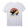 Papasaurus Dinosaurier T-Shirt – Lustiges Papa von drei Kindern Dino Drillinge Geschenk für Vatertag, Geburtstag & Weihnachten