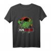 Herren Papasaurus T-Shirt - Papa Trex Geschenk für Dinosaurierliebhaber und T-Rex Fans zum Vatertag & Geburtstag