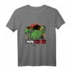 Herren Papasaurus T-Shirt - Papa Trex Geschenk für Dinosaurierliebhaber und T-Rex Fans zum Vatertag & Geburtstag