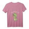 Damen Trex lustiges Dinosaurier T-Shirt mit V-Ausschnitt – Witziges Dino Design für Dino-Fans und Paläontologie-Liebhaber