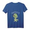 Damen Trex lustiges Dinosaurier T-Shirt mit V-Ausschnitt – Witziges Dino Design für Dino-Fans und Paläontologie-Liebhaber