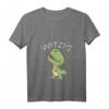Damen Trex lustiges Dinosaurier T-Shirt mit V-Ausschnitt – Witziges Dino Design für Dino-Fans und Paläontologie-Liebhaber