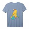 Kinder T-Shirt zum 4. Geburtstag - Dinosaurier Dino Shirt für Jungen und Mädchen, perfektes Geburtstagsgeschenk für Dino-Fans