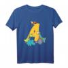 Kinder T-Shirt zum 4. Geburtstag - Dinosaurier Dino Shirt für Jungen und Mädchen, perfektes Geburtstagsgeschenk für Dino-Fans