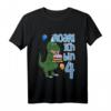 Ich Bin Vier 4 Jahre T-Rex Dinosaurier T-Shirt – Perfektes Geburtstagsgeschenk für kleine Dinosaurier-Fans