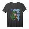 Ich Bin Vier 4 Jahre T-Rex Dinosaurier T-Shirt – Perfektes Geburtstagsgeschenk für kleine Dinosaurier-Fans