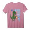 Ich Bin Vier 4 Jahre T-Rex Dinosaurier T-Shirt – Perfektes Geburtstagsgeschenk für kleine Dinosaurier-Fans