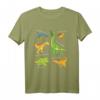 Beliebte Dinosaurier T-Shirt für Jungen, Mädchen, Damen & Herren – Perfektes Geschenk für Dinosaurier-Fans & Dino-Partys