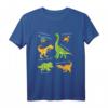 Beliebte Dinosaurier T-Shirt für Jungen, Mädchen, Damen & Herren – Perfektes Geschenk für Dinosaurier-Fans & Dino-Partys
