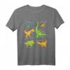 Beliebte Dinosaurier T-Shirt für Jungen, Mädchen, Damen & Herren – Perfektes Geschenk für Dinosaurier-Fans & Dino-Partys