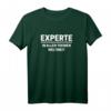 Experte in allen Themen Weltweit Schlaumeier Spruch T-Shirt – Lustiges Geschenk für Quiz- und Wissensliebhaber