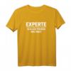 Experte in allen Themen Weltweit Schlaumeier Spruch T-Shirt – Lustiges Geschenk für Quiz- und Wissensliebhaber