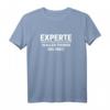 Experte in allen Themen Weltweit Schlaumeier Spruch T-Shirt – Lustiges Geschenk für Quiz- und Wissensliebhaber