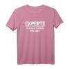 Experte in allen Themen Weltweit Schlaumeier Spruch T-Shirt – Lustiges Geschenk für Quiz- und Wissensliebhaber