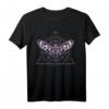 Heidnische Heilige Geometrie Okkulte Motte Mystische Pastell Goth T-Shirt – Für Anime-, Otaku- und Gothic-Fans, Ideal für Vaporwave und mystische Designs