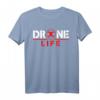Drohne T-Shirt für Technik- und Hobby-Piloten – Klassisch geschnitten mit doppelt genähtem Saum