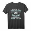 Herren Drohne Shirt Geschenk - König Quadrokopter T-Shirt für Drohnenpiloten, Drohnenliebhaber & Technikfans