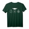 Build Crash Repeat Drohnen Pilot T-Shirt – Lustiges Flugroboter Design für Drohnenliebhaber & Drohnenbauer, Perfektes Geschenk für Drohnenpiloten