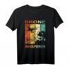 Drohne Whisperer Pilot Zubehör T-Shirt für stolze Drohnen-Rennfahrer & FPV-Flieger - Lustiges Race Drone Outfit