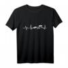 Drohne Herzschlag T-Shirt – Lustiges Quadkopter Drohne Geschenk für Drohnenfans und Hobbypiloten