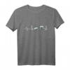 Drohne Herzschlag T-Shirt – Lustiges Quadkopter Drohne Geschenk für Drohnenfans und Hobbypiloten