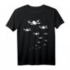 Drohnenpilot Drohnen Schwarm T-Shirt - Perfektes Geschenk für Quadrocopter Fans & Luftfahrzeug Enthusiasten